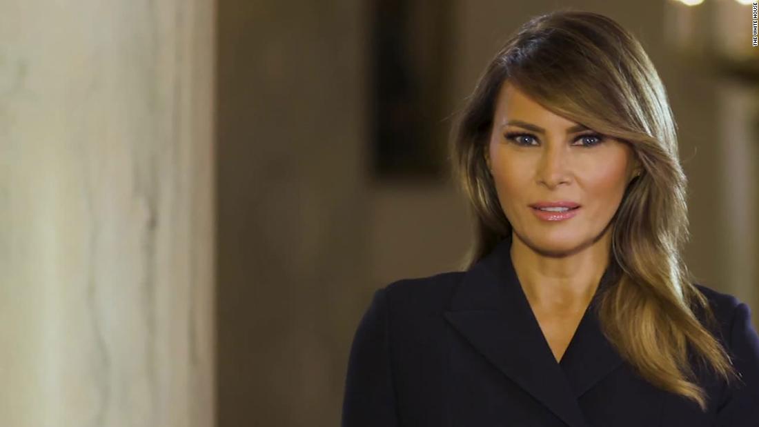 Melania Trump to students: 'Your determination to get through this will define your generation for years to come'