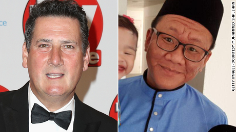 Tony Hadley (left) waded into a disagreement with a Singaporean radio station, earning Muhammad Shalehan thousands of dollars.