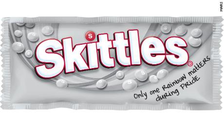 Colorless Skittles will hit the shelves for the month of June in celebration of Pride Month.
