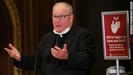 The Archbishop of New York, Cardinal Timothy Dolan, outlines preparations for the gradual reopening of churches in the New York City area on May 21.