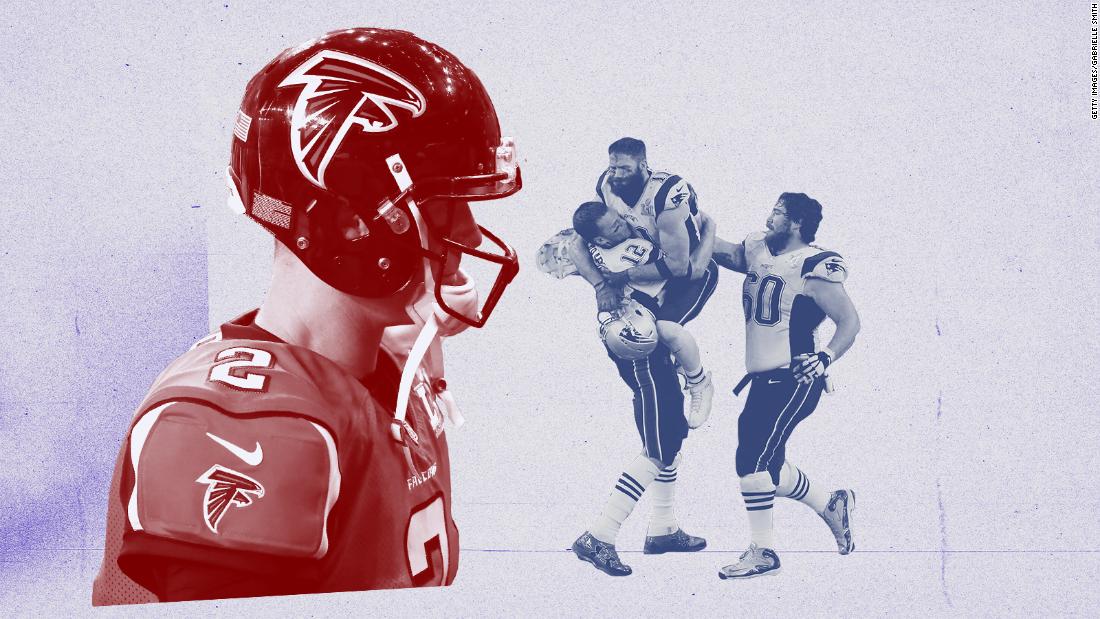 2017: Super Bowl -- The Atlanta Falcons took a 28-3 lead midway through the 3rd quarter, only for Tom Brady to lead his New England Patriots to the biggest comeback victory in Super Bowl history. At one point, win probability data gave the Falcons a 99.7% chance of victory.