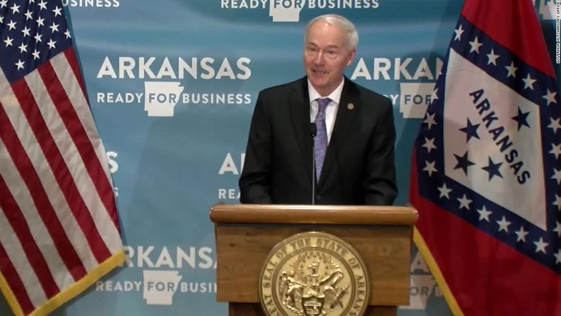 Arkansas Republican Gov. vetoes health care bill