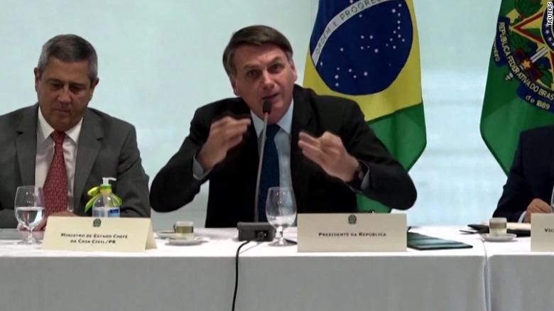 Brazil's Supreme Court releases video of President Bolsonaro 