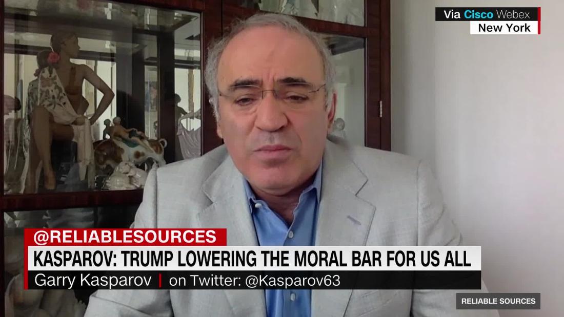 Kasparov Trump Lowering The Moral Bar For Us All Cnn Video