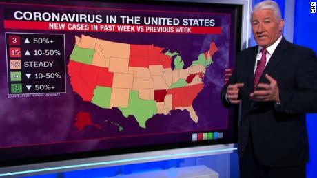 Breaking Down The Latest Us Coronavirus Trends Cnn Video