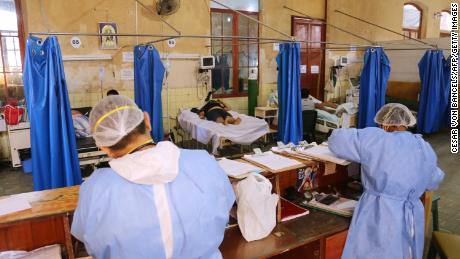 Peru's health system has been overwhelmed during the pandemic.