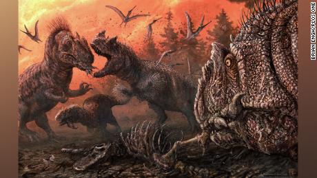 Bad to the bone: Cannibal dinosaurs turned to eating each other in tough times