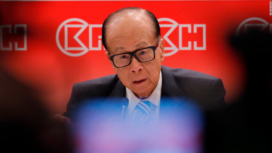 Hong Kongs Richest Man Li Ka Shing Defends Chinas Plans For Security Law Cnn