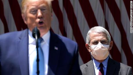 Fauci says he wears a mask to be a symbol of what 'you should be doing'