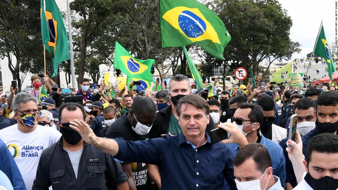 What Bolsonaro said as Brazil's coronavirus cases climbed - CNN