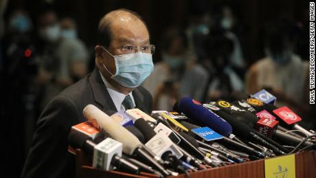 Hong Kong official defends controversial security law, but offers few details on how it will work