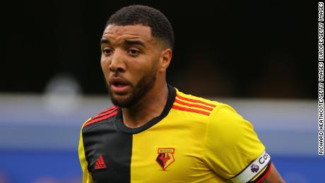LONDON, ENGLAND - JULY 27: Troy Deeney of Watford in action during the Pre-Season Friendly match between QPR and Watford at The Kiyan Prince Foundation Stadium on July 27, 2019 in London, England. (Photo by Richard Heathcote/Getty Images)