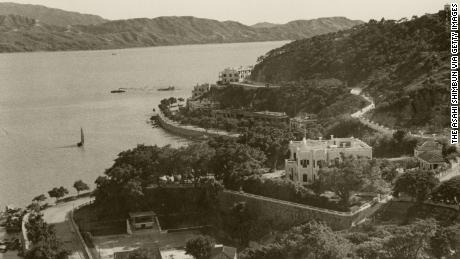 The Macao coastline in 1941.