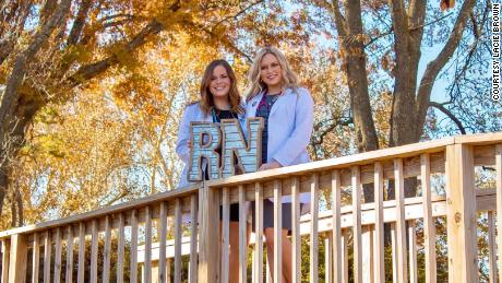 Lacie and Lauren Brown have never done anything apart. And that won&#39;t change as they embark on nursing careers amid the coronavirus crisis.
