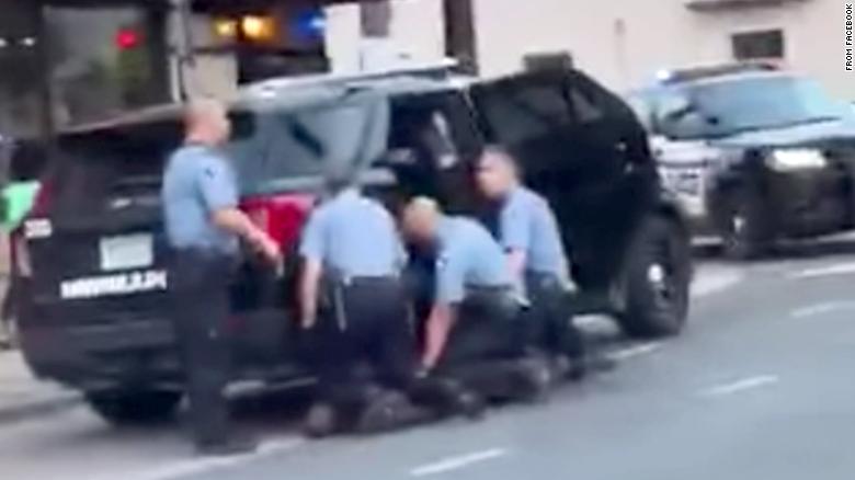 New video appears to show 3 officers kneeling on Floyd 