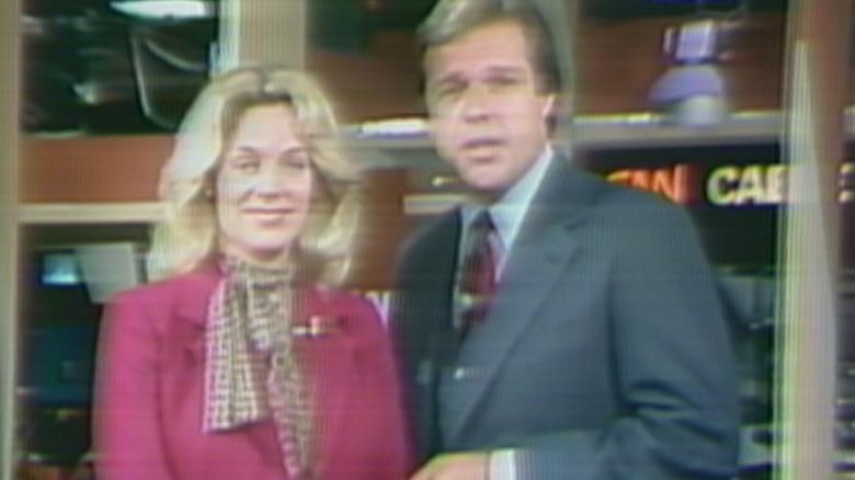  CNN's first day on air in 1980
