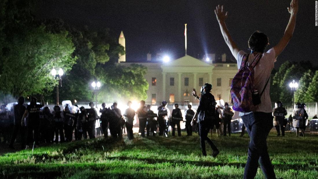 Trump Slams White House Protesters As Just There To Cause Trouble