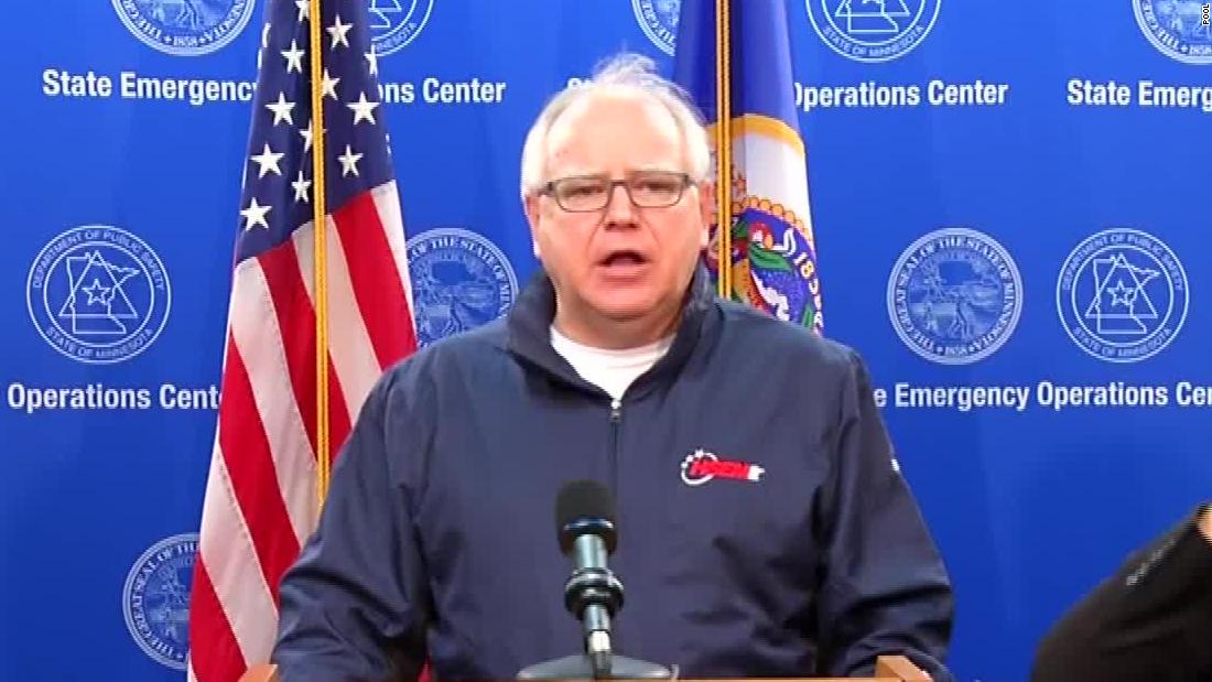 Minnesota governor says destruction is no longer about George Floyd and he'll mobilize full National Guard