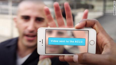 The ACLU launched an app created to help people record police misconduct.