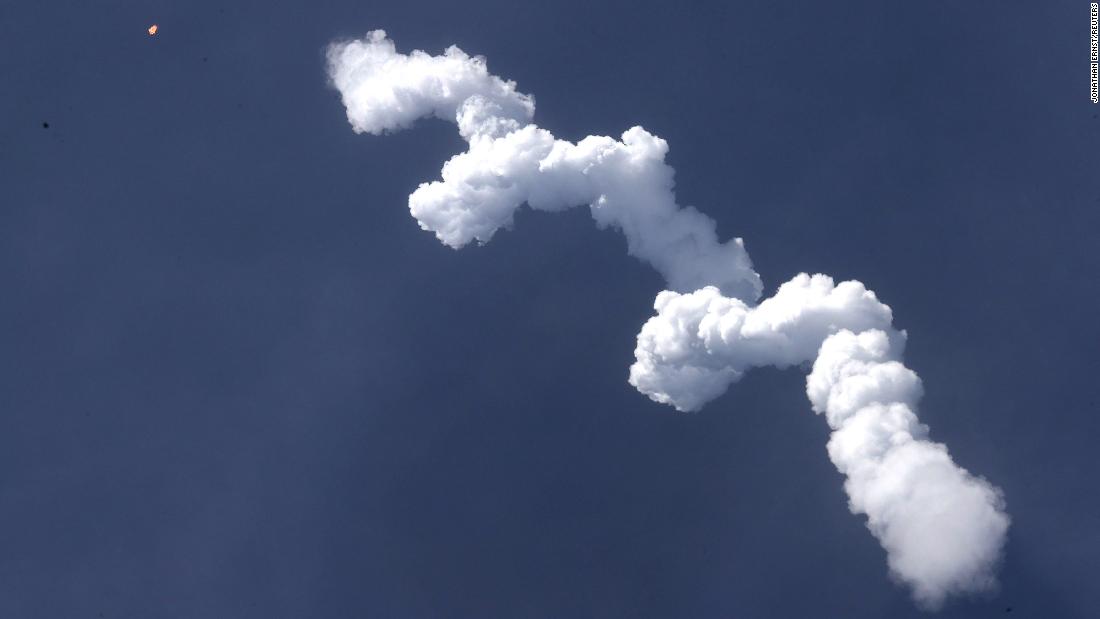 The spacecraft heads toward the International Space Station on May 30.