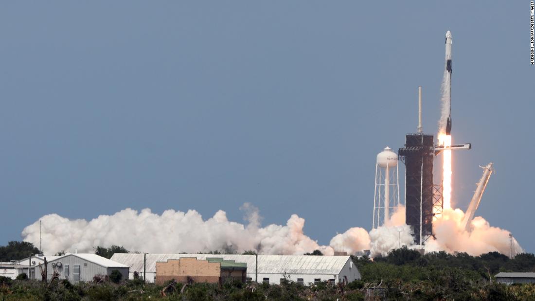 Crew Dragon astronauts arrive at International Space Station