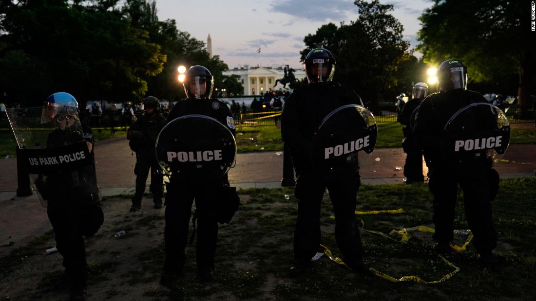 Trump briefly taken to underground bunker during Friday's White House protests - CNN