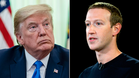 Trump și Zuckerberg au vorbit vineri la telefon