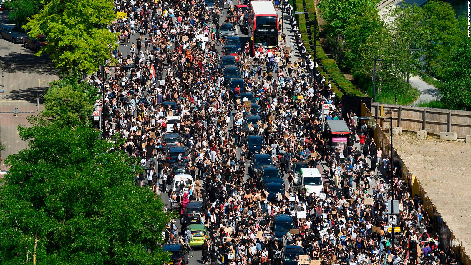 Thousands Around The World Protest Against George Floyd's Death In ...