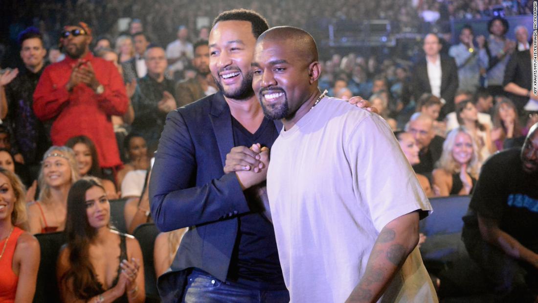 John Legend says his friendship with Kanye West has evolved - CNN