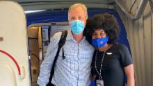 Black Southwest flight attendant&#39;s emotional conversation with white airline CEO