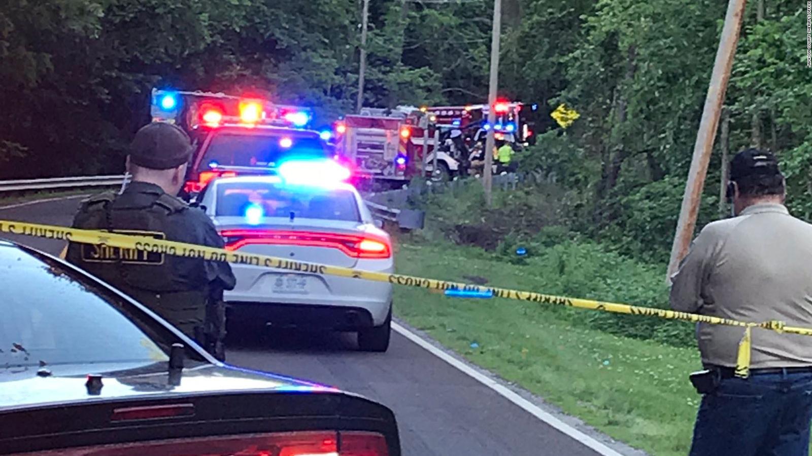 Two young children die in fatal car crash after taking grandparents