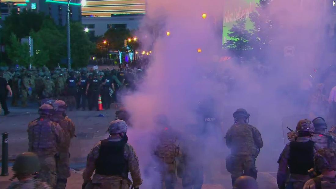 Tear gas deployed in Atlanta, 40 protesters arrested in New York City and marches continue in Los Angeles