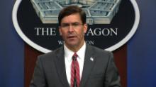 defense secretary mark esper insurrection act response george floyd sot vpx_00000000.jpg