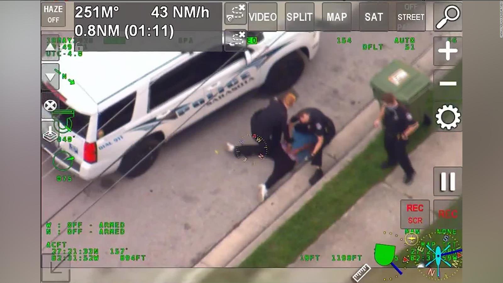 Video Captures Police Officer In Florida Kneeling On A Black Man S