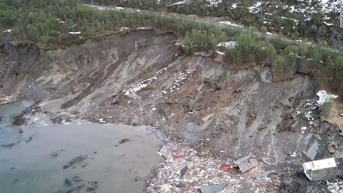 Houses swept away in powerful landslide in Norway - CNN