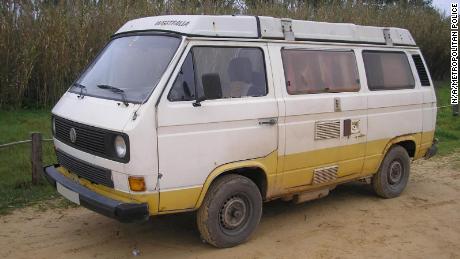 Police say the suspect had access to this campervan and it was used in and around the area of Praia da Luz.