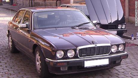 Police say this Jaguar car was originally registered in the suspect&#39;s name but the day after Madeleine&#39;s disappearance, the car was re-registered to someone else in Germany.
