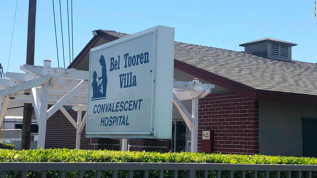 Mayberry has been sharing her experience as a resident at Bel Tooren Villa Convalescent Hospital through Twitter. 