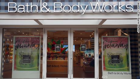 A closed sign is seen in the doorway of the Bath and Body Works store at Country Club Plaza on April 02, 2020 in Kansas City, Missouri.