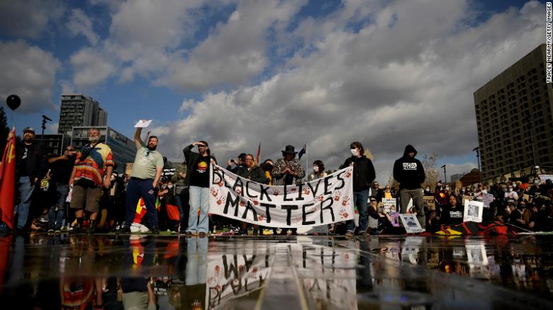 Black Lives Matter: In Australia, Demonstrators Demand Justice Over ...