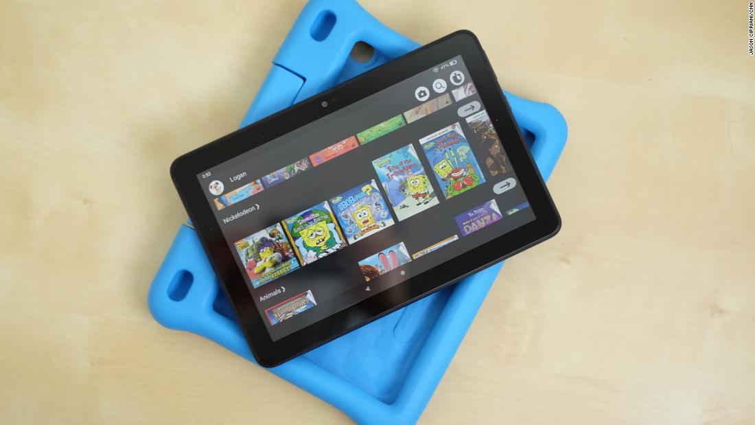 Amazon S Fire Hd 8 Kids Edition Removes The Stress Of Giving Your Child A Tablet They Can Call Their Own Cnn - roblox tablet controls