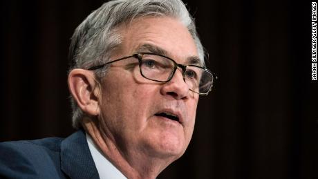 Federal Reserve Board Chairman Jerome Powell testifies during a hearing on &quot;The Semiannual Monetary Policy Report to the Congress,&quot; in front of the Senate Banking, Housing and Urban Affairs Committee in the Dirksen Senate Office Building on February 12, 2020 in Washington, DC.