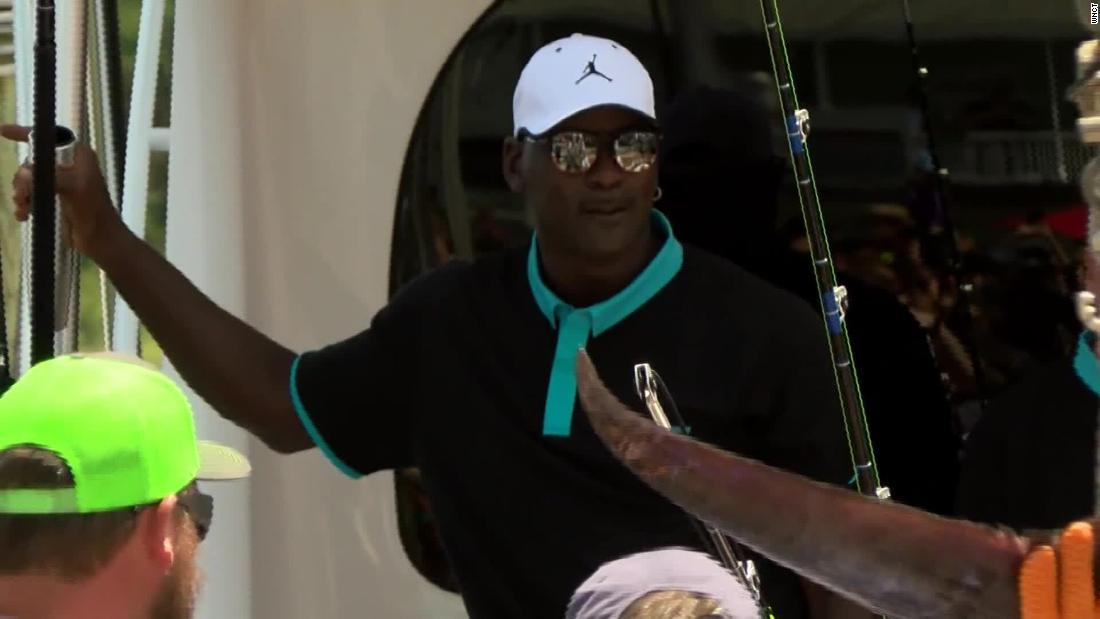 Michael Jordan Catches 442lb. Blue Marlin In 3 Million Fishing