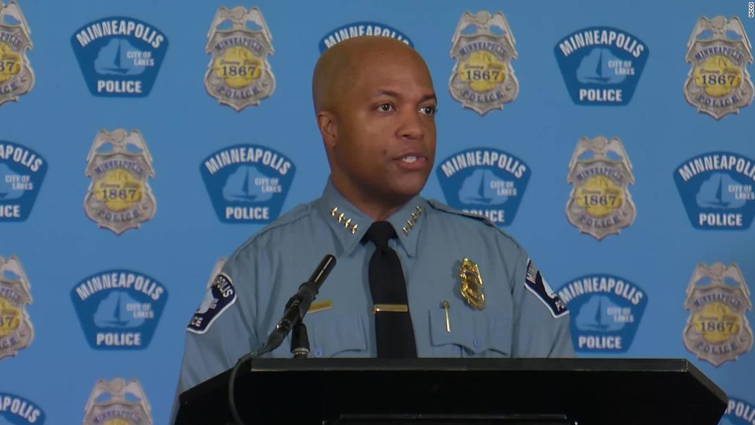 Minneapolis Police chief says officers' lack of experience is no excuse in Floyd killing