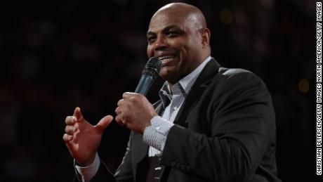 PHOENIX, AZ - MARCH 03:  NBA legend Charles Barkley speaks during half time of the NBA game between the Oklahoma City Thunder and the Phoenix Suns at Talking Stick Resort Arena on March 3, 2017 in Phoenix, Arizona. NOTE TO USER: User expressly acknowledges and agrees that, by downloading and or using this photograph, User is consenting to the terms and conditions of the Getty Images License Agreement.  (Photo by Christian Petersen/Getty Images)