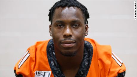 Oklahoma State linebacker Amen Ogbongbemiga announced that he tested positive for COVID-19.