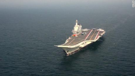 China aircraft carrier