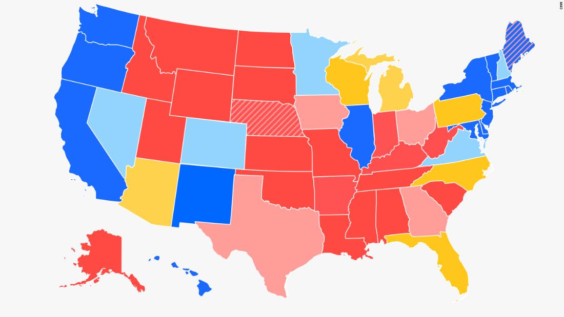 Biden Vs Trump Polls 2024 Electoral Map Tracy Harriett