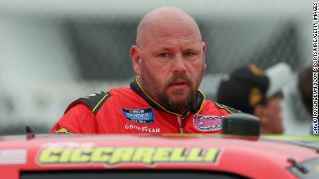 NASCAR truck racer Ray Ciccarelli says he&#39;s quitting over the company&#39;s decision to ban the Confederate flag
