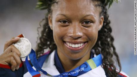Allyson Felix was just 18 when she won her first Olympic medal, a silver in the Women&#39;s 200m at Athens 2004